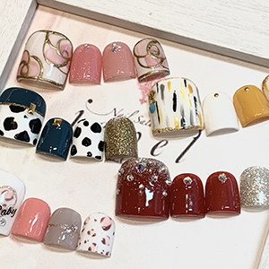 16種類から選べる フットジェルネイル/ 定額 7,500円コース